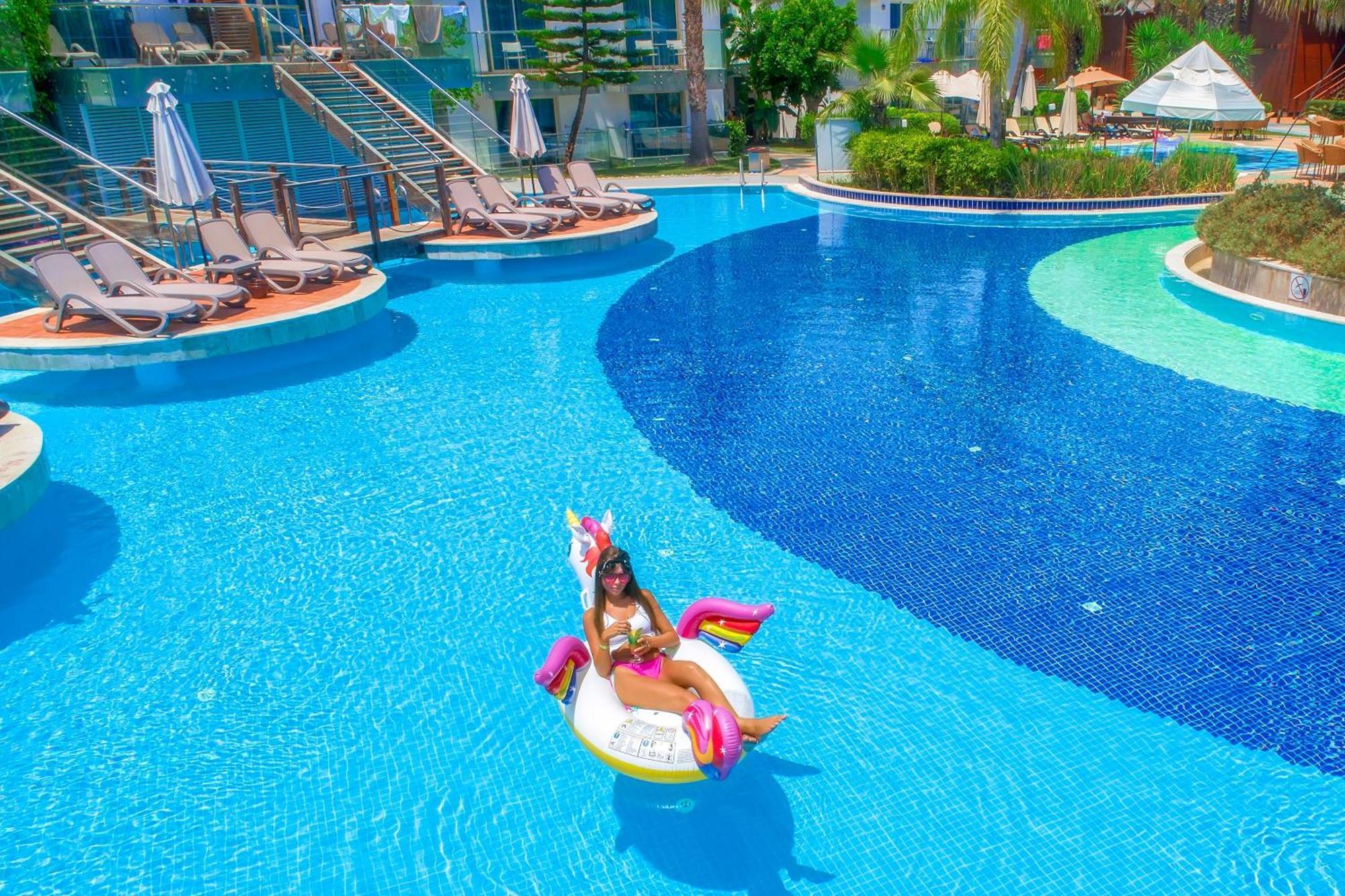 Long Beach Alanya Turkler Esterno foto