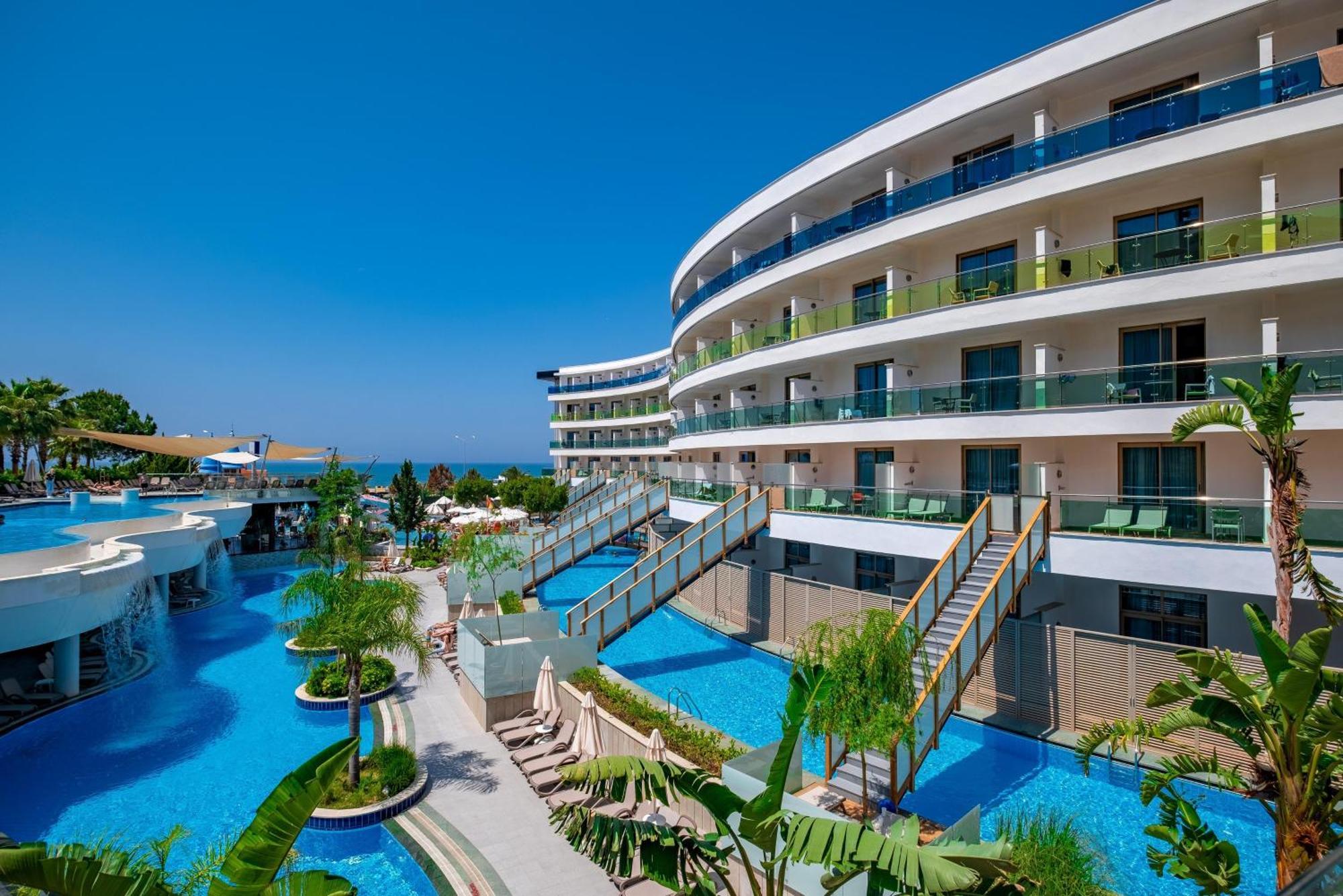 Long Beach Alanya Turkler Esterno foto